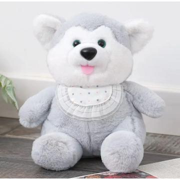 Animal en peluche de bébé husky