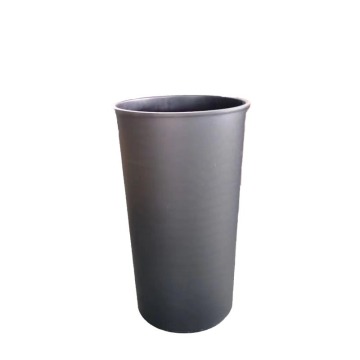 Modern Circular Garbage Can for Commercial Spaces