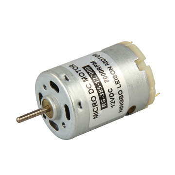 RS-385 12V Micro DC motore 6000 rpm per asciugacapelli