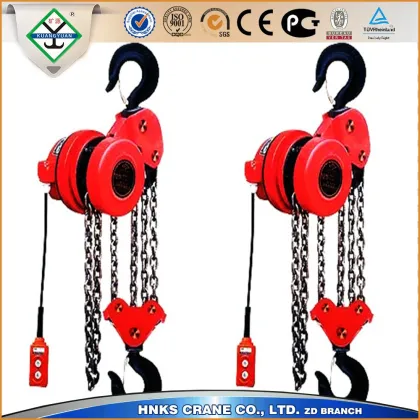 International standard Single speed electric hoist, electric chain hoist