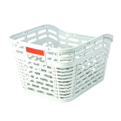 Black Front Bicycle Basket Steel Basket