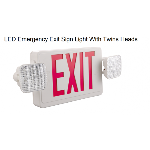 Hanging Arrow Exit Sign Lights With Battery Backup