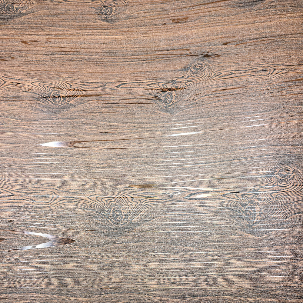 precoated wood grain metal