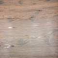 Feuilles d'aluminium imprimées à texture de bois foncé