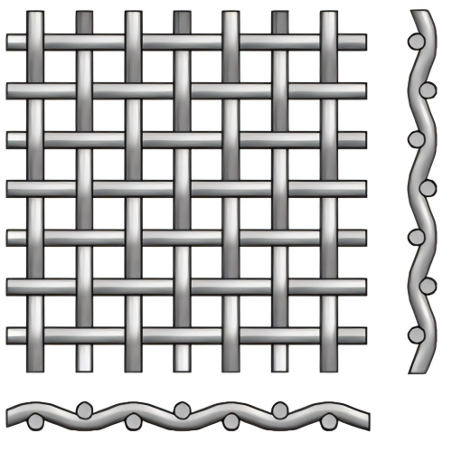 Square Plain Weave Wire Mesh