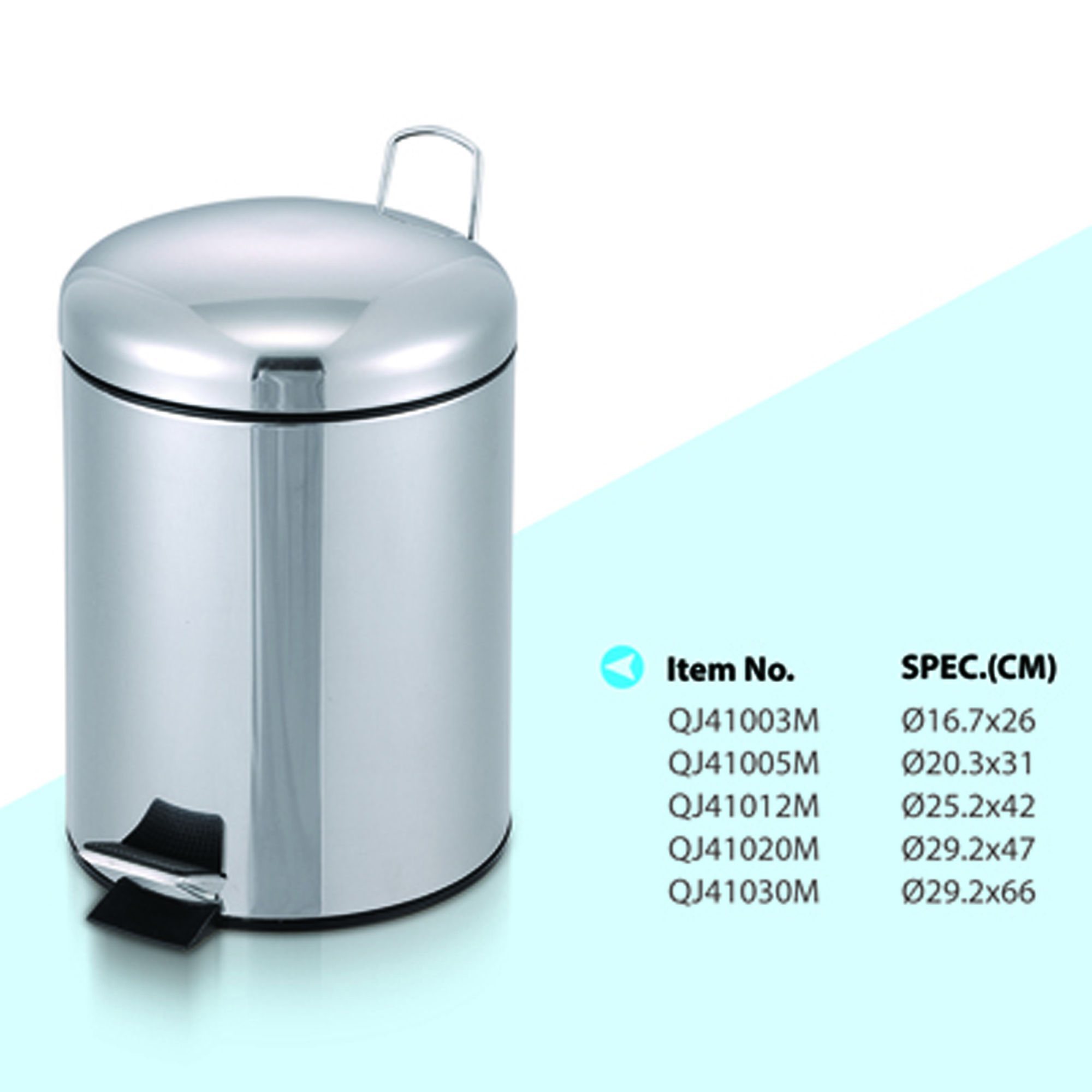 Stainless Steel Garbage Can