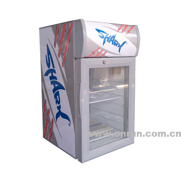 Small coke cooler, table top freezer
