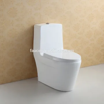 Freestanding White Glazed Wash Down Bathroom Water Closet
