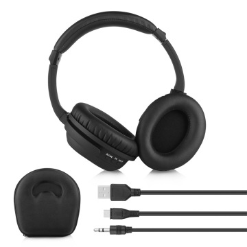 Headphone TV Headset Peredam Kebisingan ANC Nirkabel