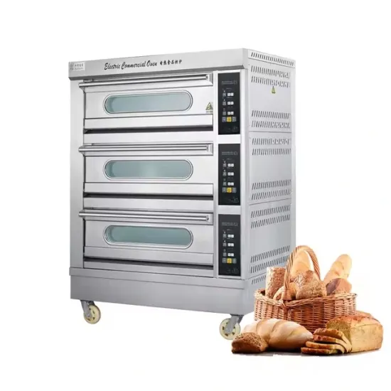 Commercial Stainless Steel Aluminized Zinc Electric Baking Oven Deck Oven