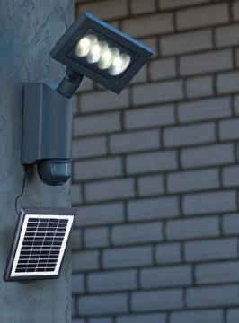 4X1W  Solar  Light with Motion Sensor 4100K