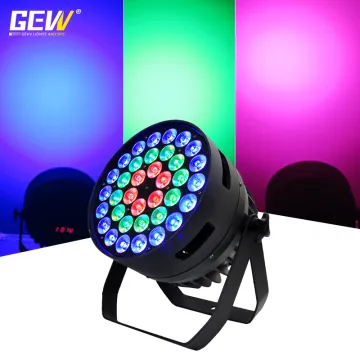GEVV Stage Light 36*10W RGBW 4in1 Indoor Par Can LED