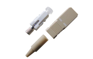 Multimode Simplex 24 Fiber Optic Connector 30 Db Return Loss Dia 0.9mm