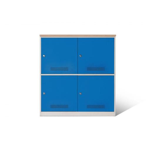 Low Height Cheap Steel Storage Cupboard with Doors