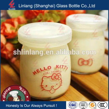 food Grade Borosilicate Glass Fresh Milk Bottle