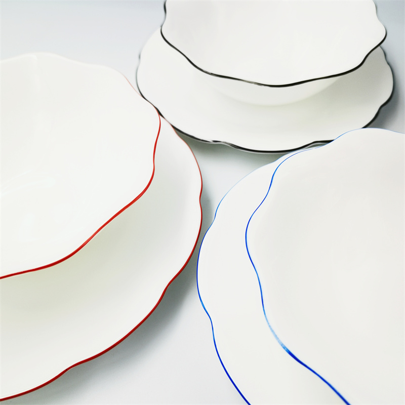 white dinnerware