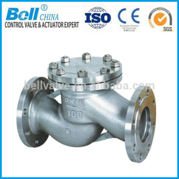 High quality swing flanged type check valve