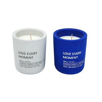 Nordic Matte White Candle Jars for Decorative Candle Making