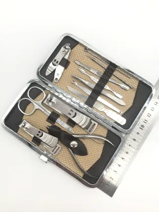 Professional 12-Pc Beauty Nail Manicure Pedicure Set