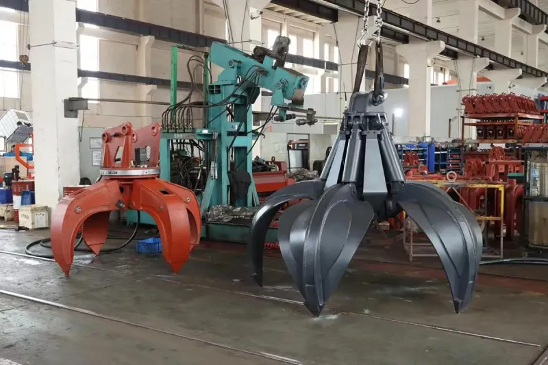 Heavy-Duty Orange Peel Grapple for Excavators