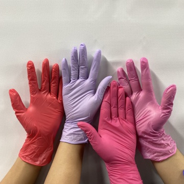 Wholesale Powder-Free Nitrile Rubber Car Cleaning Gloves for Garage Use
