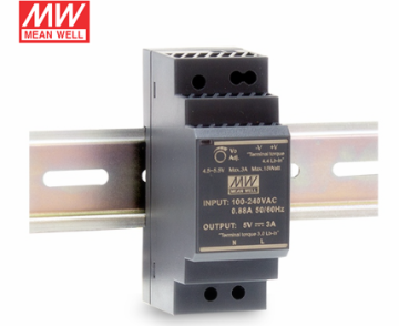 Mean Well HDR-30-5 12W 5V DIN Rail Power Supply