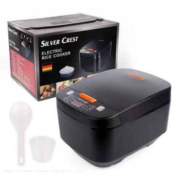 Hot Sale Silver Crest 5L Automatic Smart Digital Rice Cooker with LCD Touch