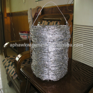 12*12 types 55 lb rolls of barb wire heavy duty 4 barb