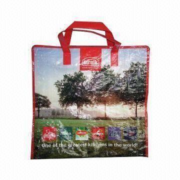 RPET Shopping Bag, Recycle from Soda Bottles, Available in Customized Printing
