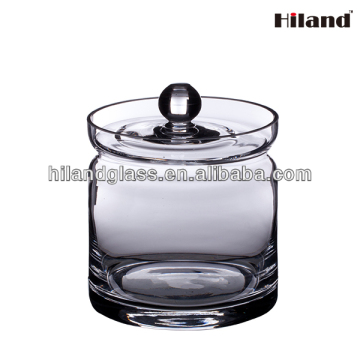 Wholesale clear glass sugar storage jar