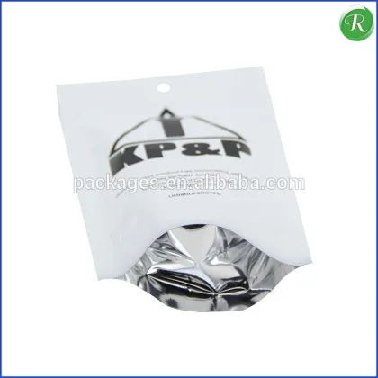 Hot sale one side clear aluminum foil yin yang bags for food packaging