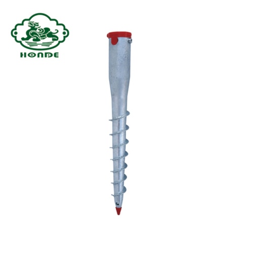 Galvanized Ground Screw Easy Installation