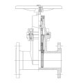 Icke-resningen Stem Gate Valve