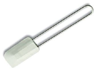 Silicone spatula with s/s handle,200 degree C