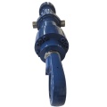 The boom cylinder of excavator