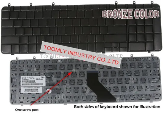 Laptop Keyboard Hp Pavilion Dv7, Dv7t-1100, Dv7z-1100, Dv7-1000 Series Bronze 500843-001
