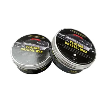 Car Wax Crystal Plating Set - Hard Glossy Wax for Scratch Repair and Auto Surface Coating