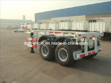 20' Skeleton Trailer with Two Axles (ZJV9285TJZ)