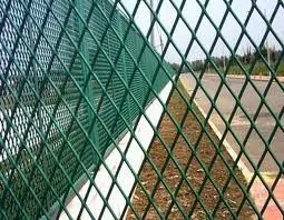 Stainless Steel Hot Dip Galvanized Steel Net Expanded Metal Mesh For Road / Railway
