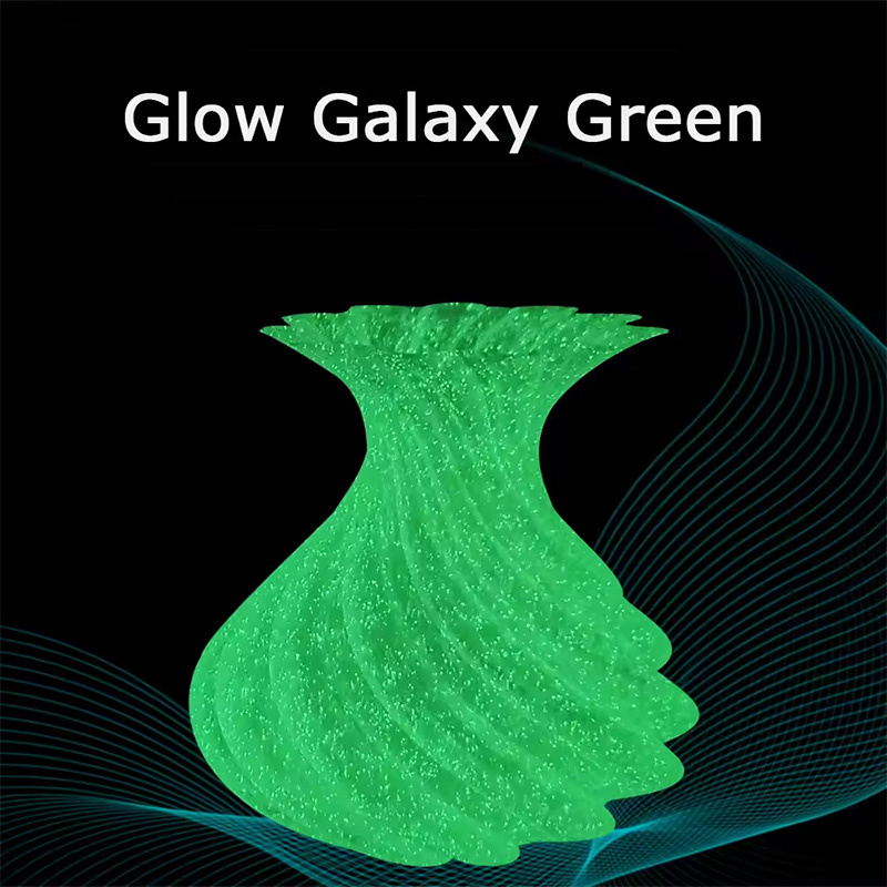 Shiny Glow in The Dark Filament PLA