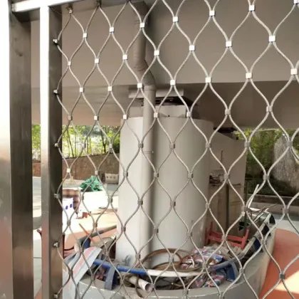 316L Flexible Stainless Steel Wire Rope Net