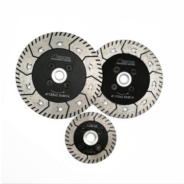 Dia 75-125mm Dual Sides Diamond Sägeklinge für Fliesen, Granit, Marmor, Betonschnitt
