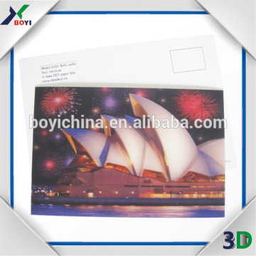 3d lenticular postcard