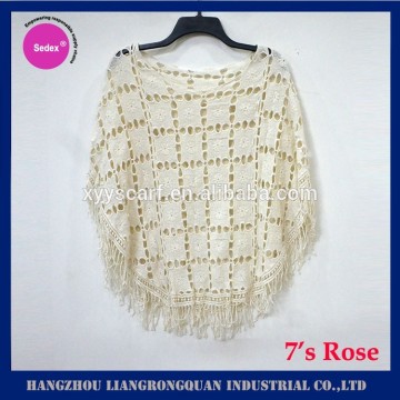 2016 Summer Lace Dress Sexy Women Casual Sleeveless Beach Tassel White Mini Lace
