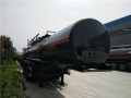 รถกึ่งพ่วงถังเคมีเหลว Tri-axle 19000 ลิตร