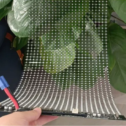 Transparent LED Screen - Glass Screen Visible Light LED Transparent