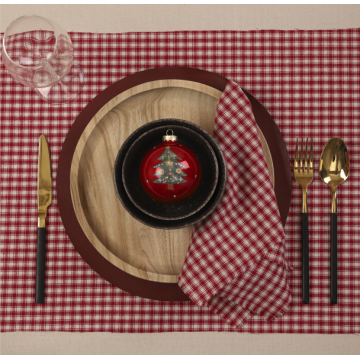 Tablecloth With Exquisite Design Rectangle Christmas Tablecloth for Holiday Kitchen Dinning Supplier