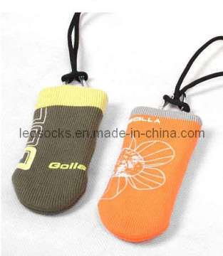 Mobile Phone Socks with Lanyard (DL-MB-03)