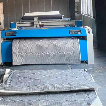 Máquina de colchão de bordado de cabeça única
