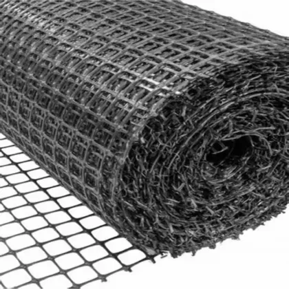 Plastic Biaxial Geogrid Mesh